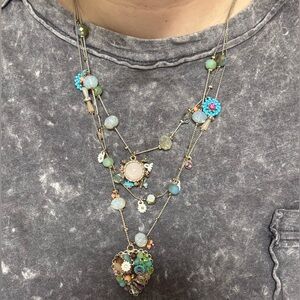 Betsey Johnson Charm Necklace